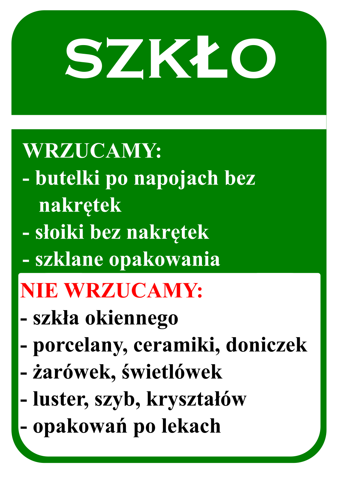 szkło